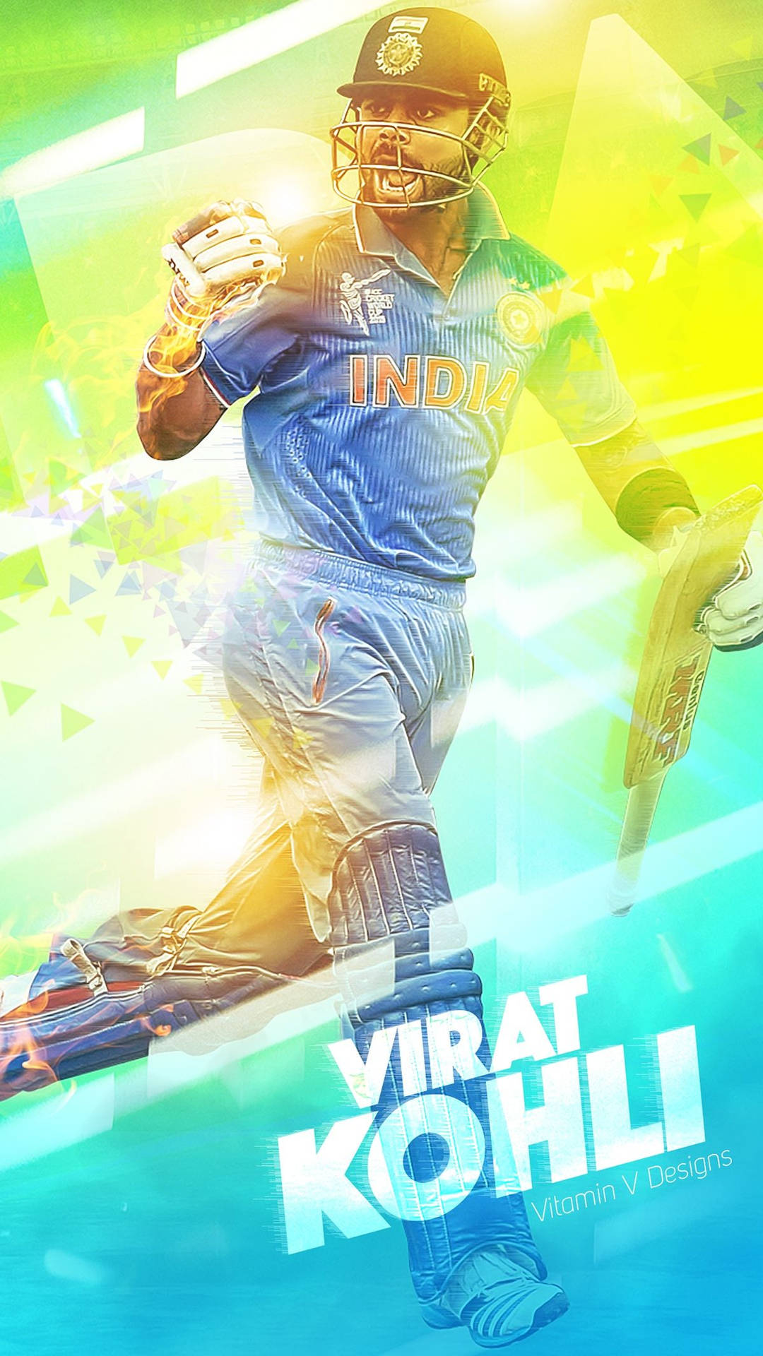 Indian Cricket Team Logo - Representing The Spirit Of Indian Cricket Wallpaper