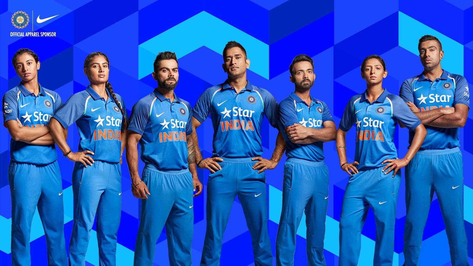 Indian Cricket Team Sponsor Promo Wallpaper