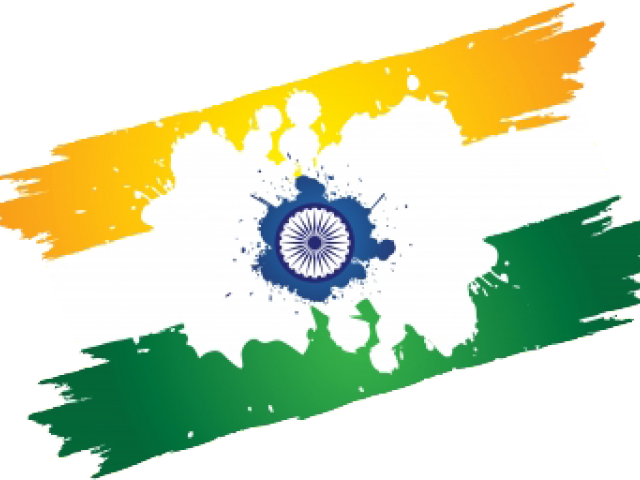 Download Indian Flag Artistic Brush Stroke | Wallpapers.com