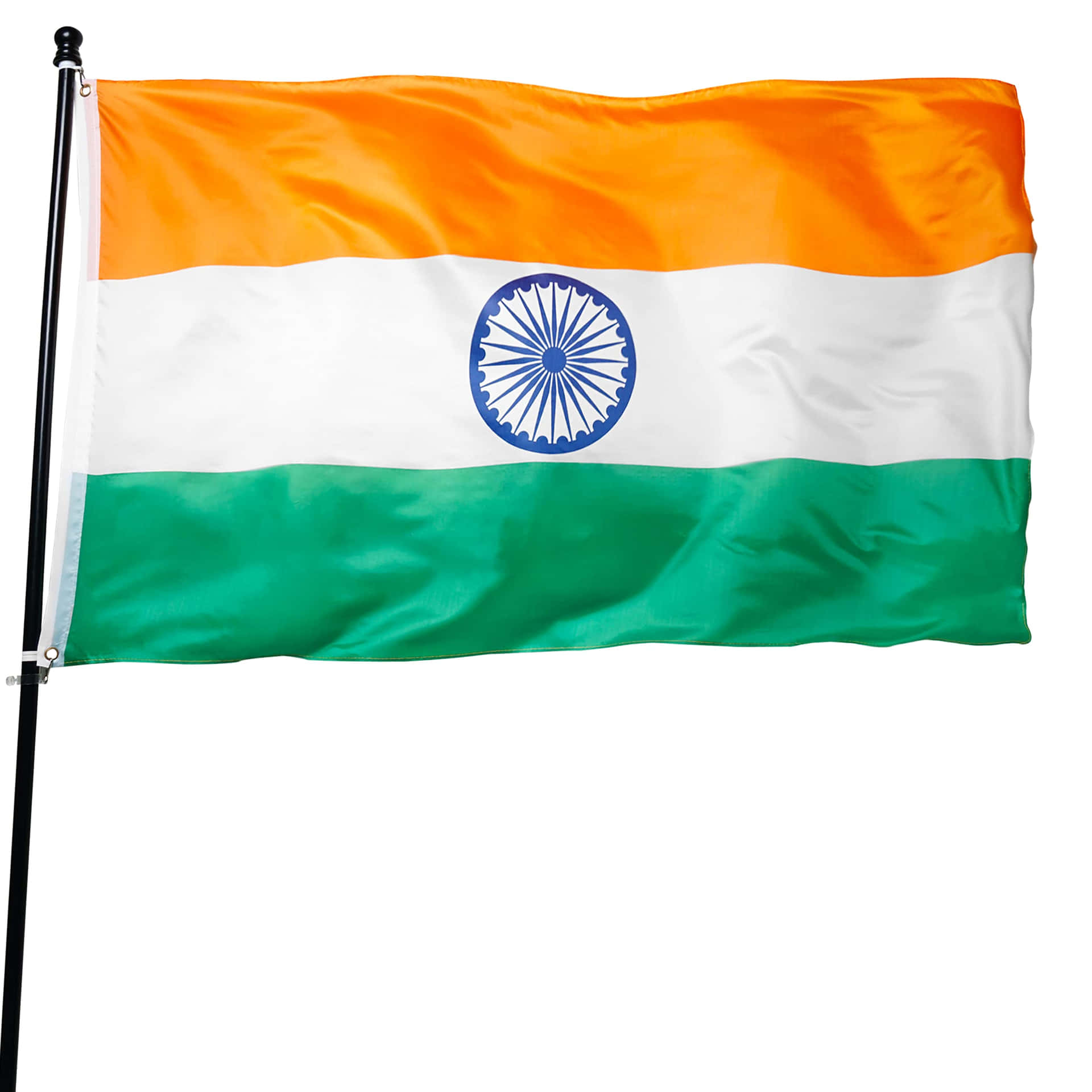 Detindiske Flag: Et Symbol På Håb, Patriotisme Og Stolthed.