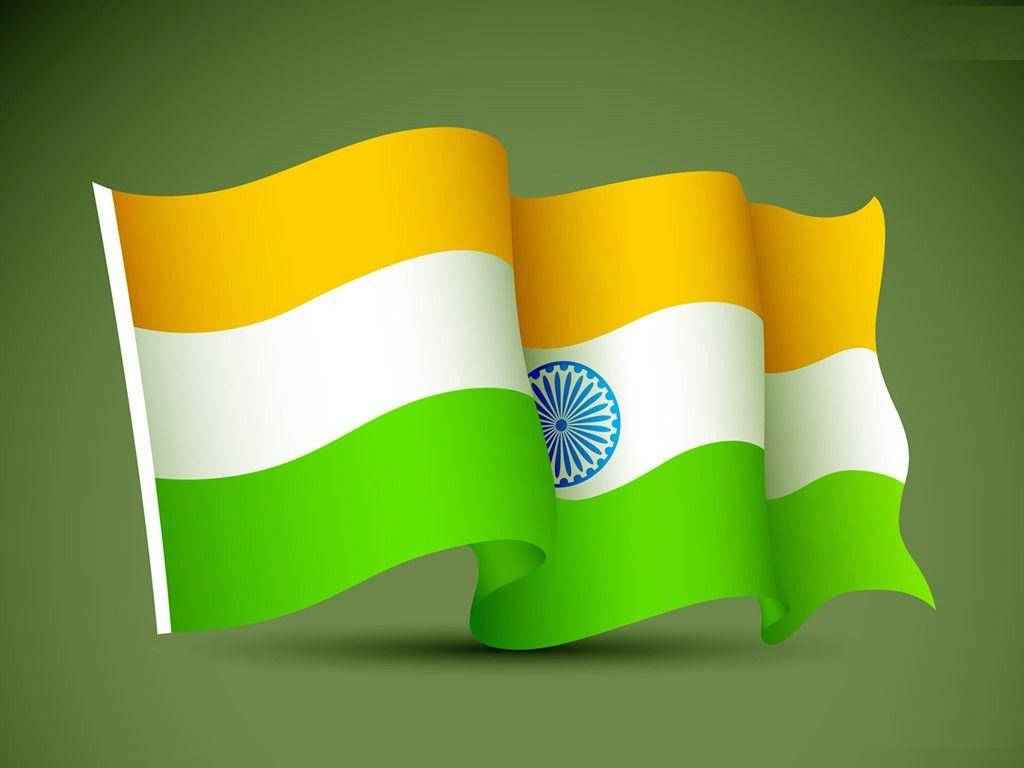 Indian Flag HD 3D Emoji Wallpaper