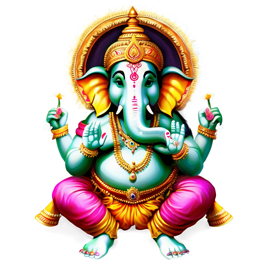 Download Indian Ganesh Festival Png Rdi20 | Wallpapers.com