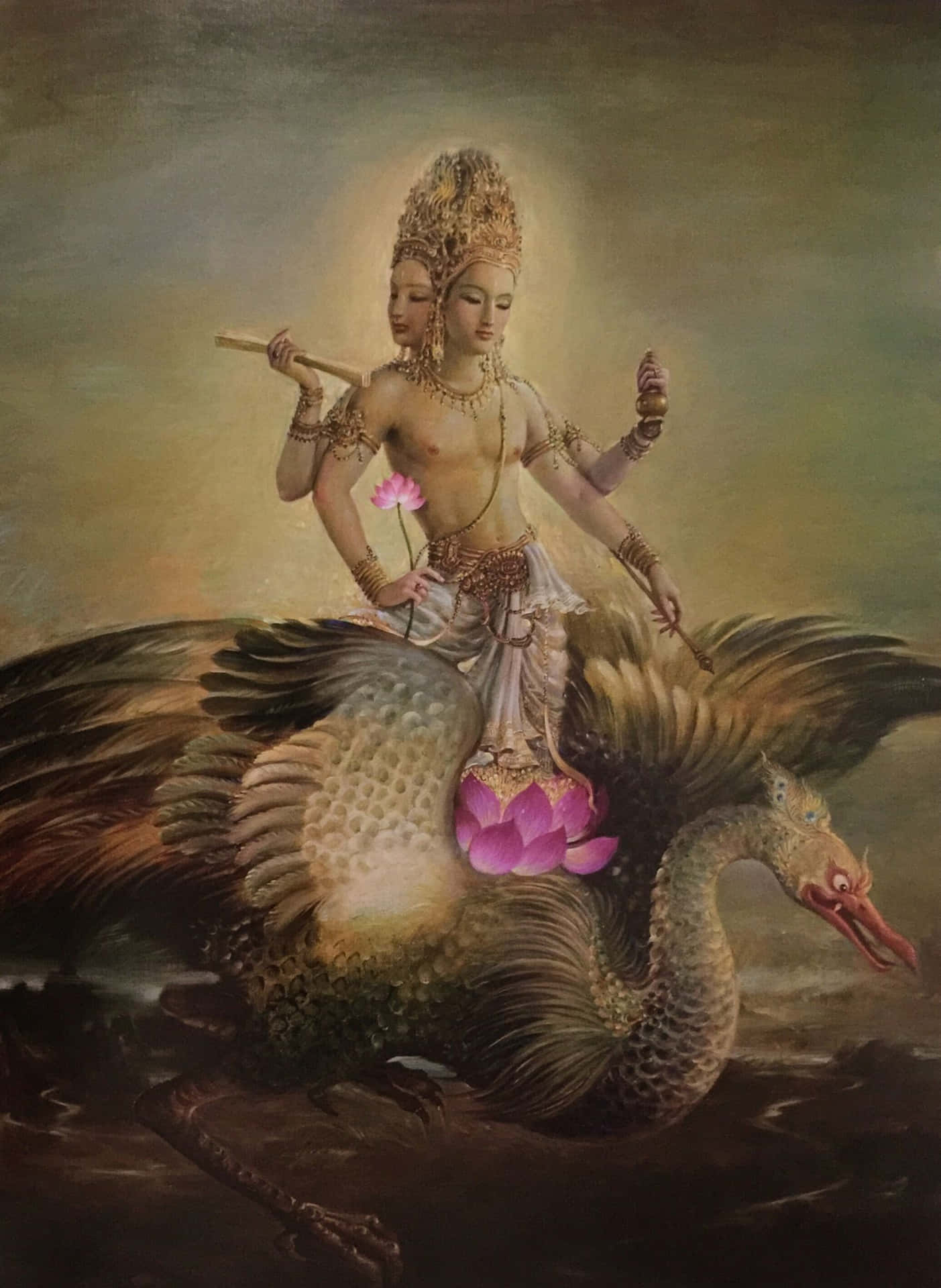 Бог живое существо. Индийский Бог Брахма. Бог Брахма в Индии. Брахма Бог арт. Гаруда индийский Бог.