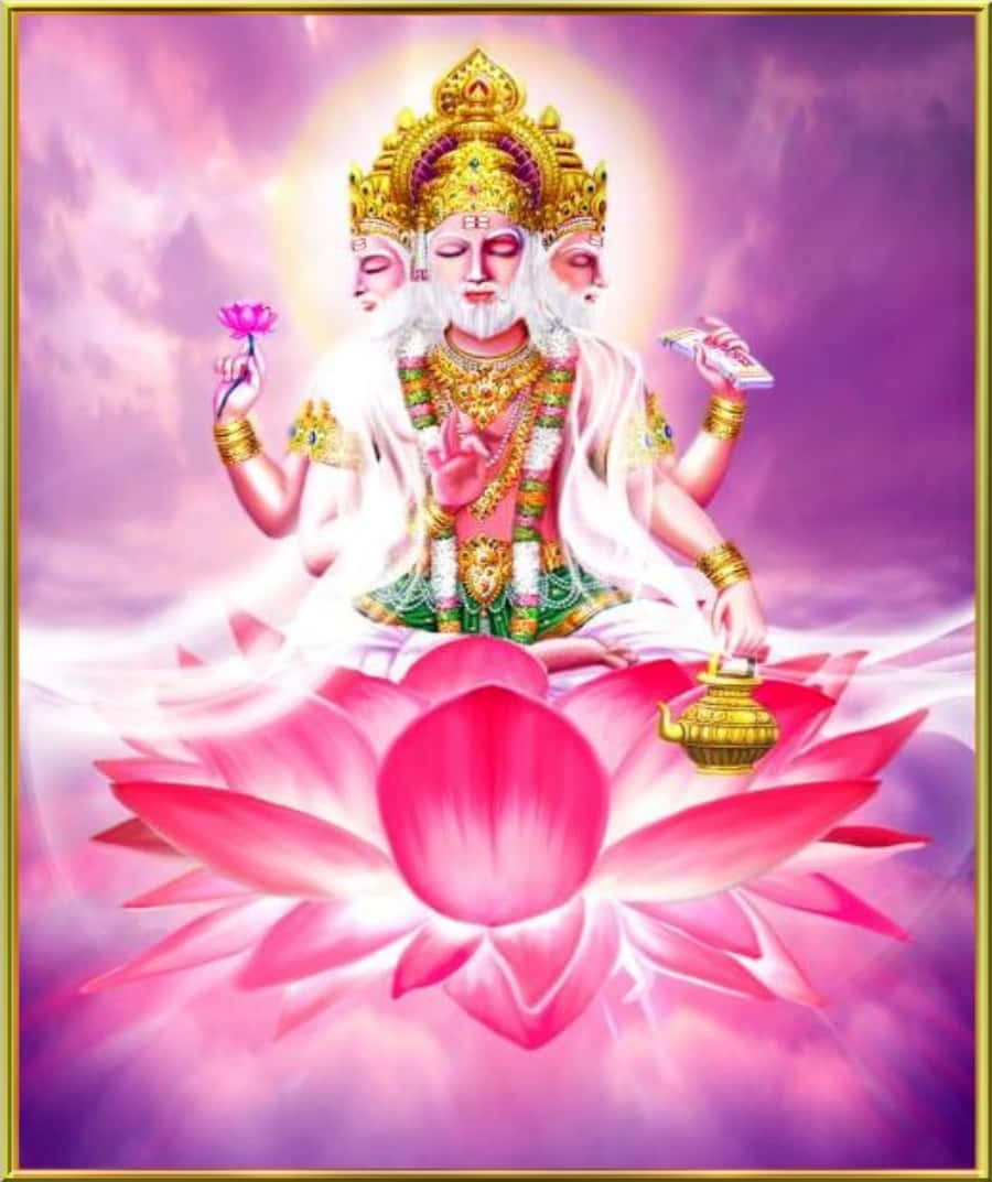 Hindu God Brahma - the Creator