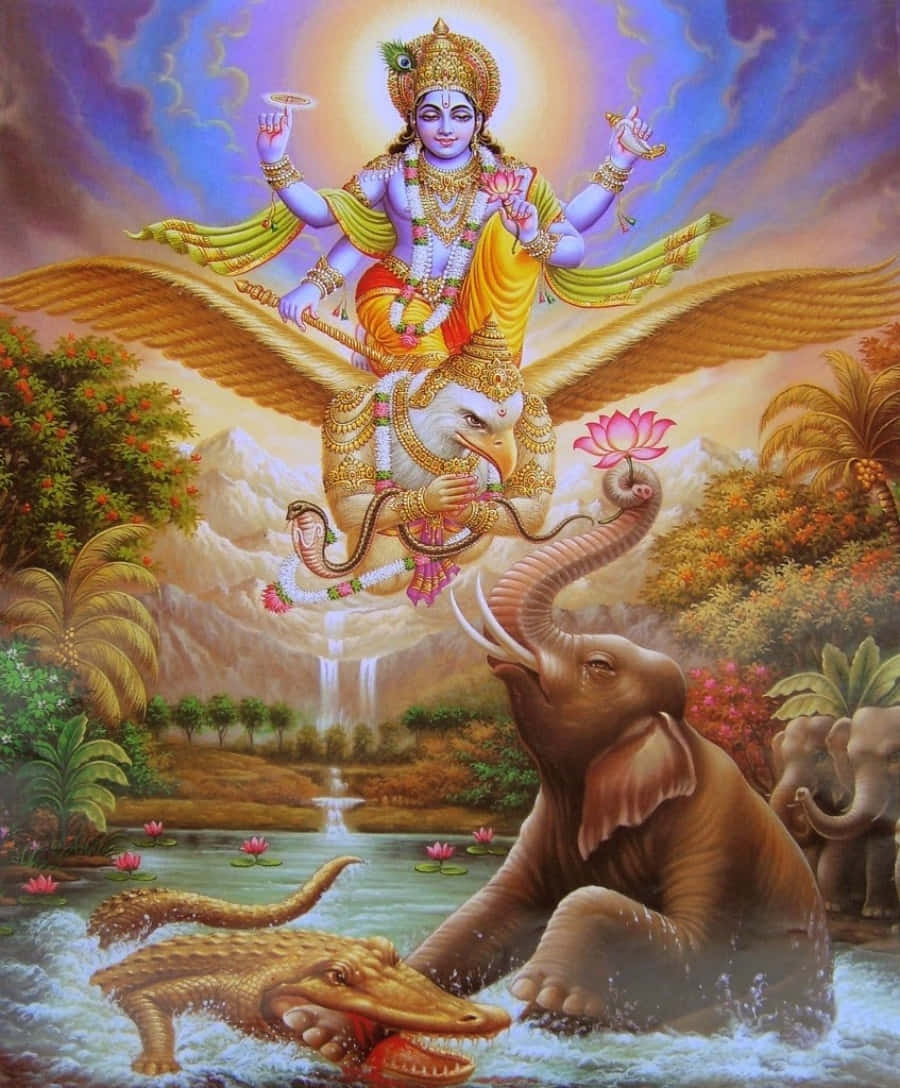 "The Magnificent Indian God"