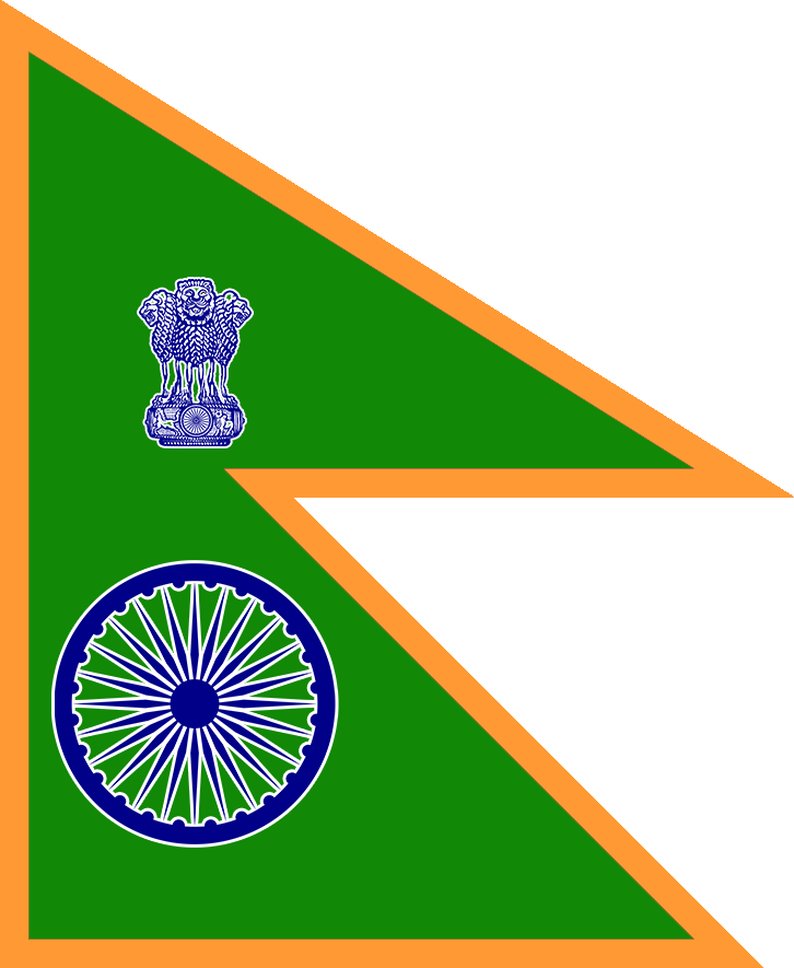 Indian Independence Day Flag Graphic PNG