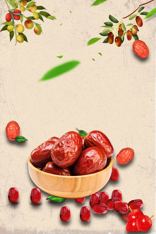 Pósterde Frutas De Jujuba Indias Fondo de pantalla