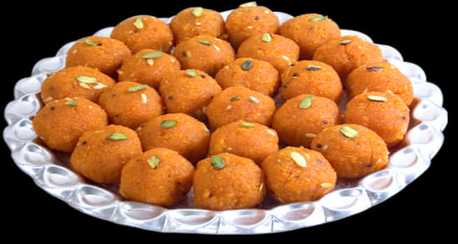 Indian Motichoor Ladoo Sweet Dish PNG