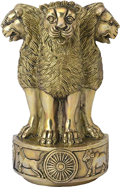 Download Indian National Emblem Sarnath Lion Capital | Wallpapers.com