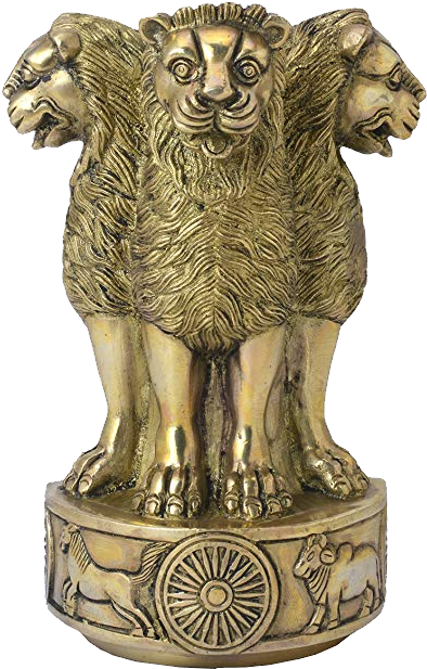 Indian National Emblem Sarnath Lion Capital PNG
