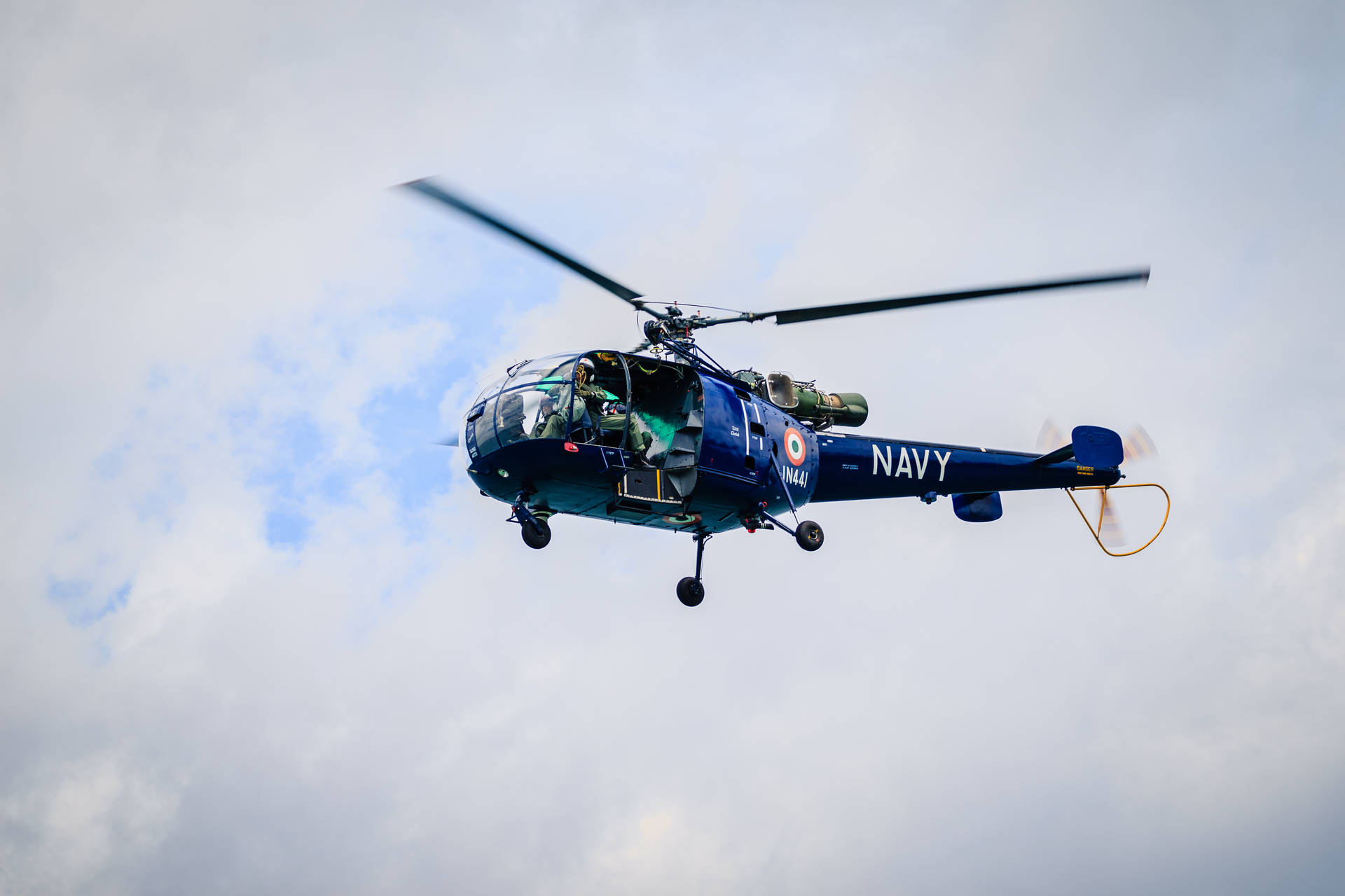 Indian Navy Helicopter 4k Wallpaper