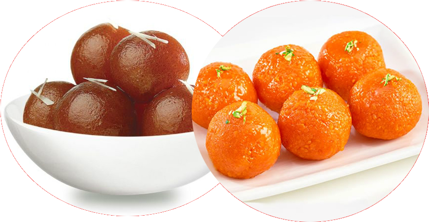 Indian Sweets Gulab Jamun Ladoo PNG
