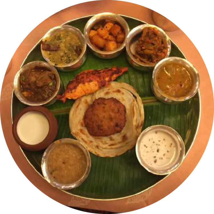 Indian Thali Meal Variety Dishes PNG