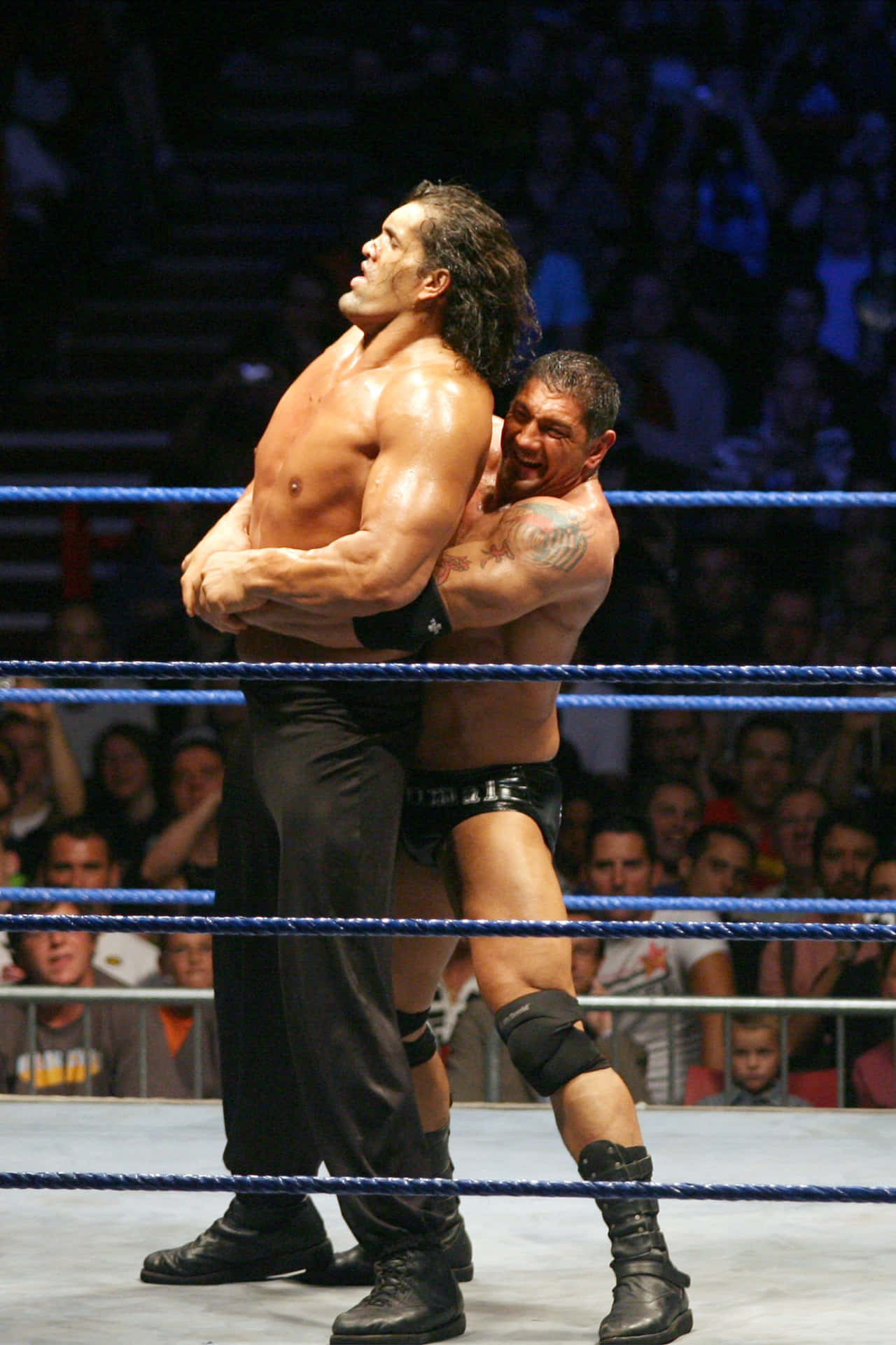 Indiskbrottare The Great Khali Wwe Smackdown Live Tour. Wallpaper