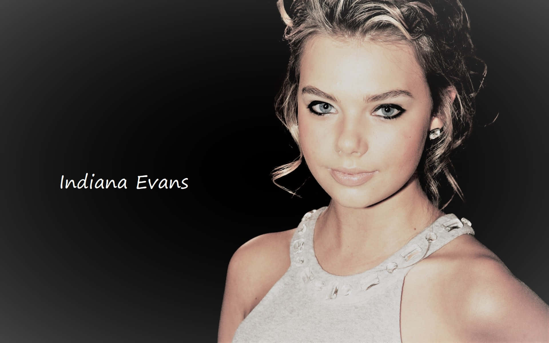 Indiana Evans Portret Achtergrond