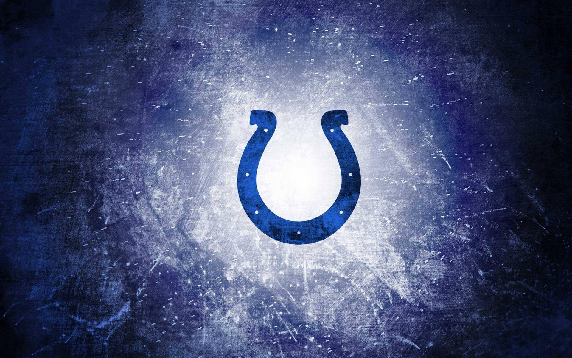 Indiana Indianapolis Colts Horseshoe Logo Wallpaper