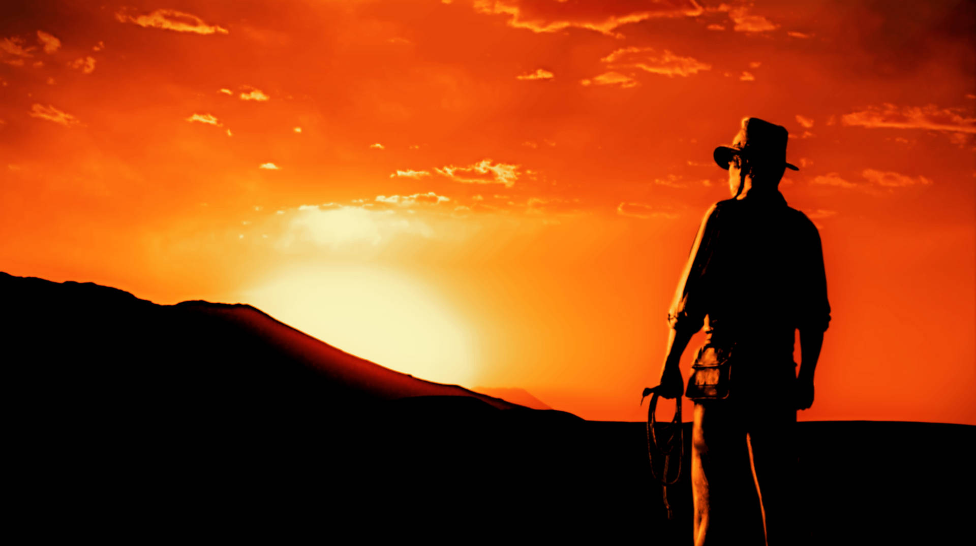 Indiana Jones Golden Sunset