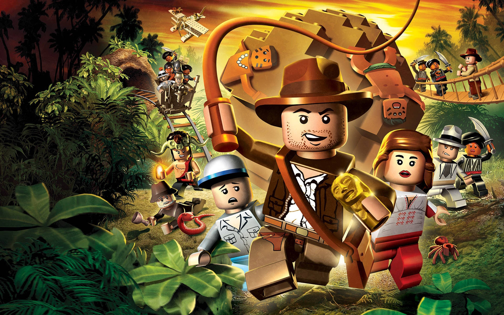 Indiana Jones Lego Game Wallpaper