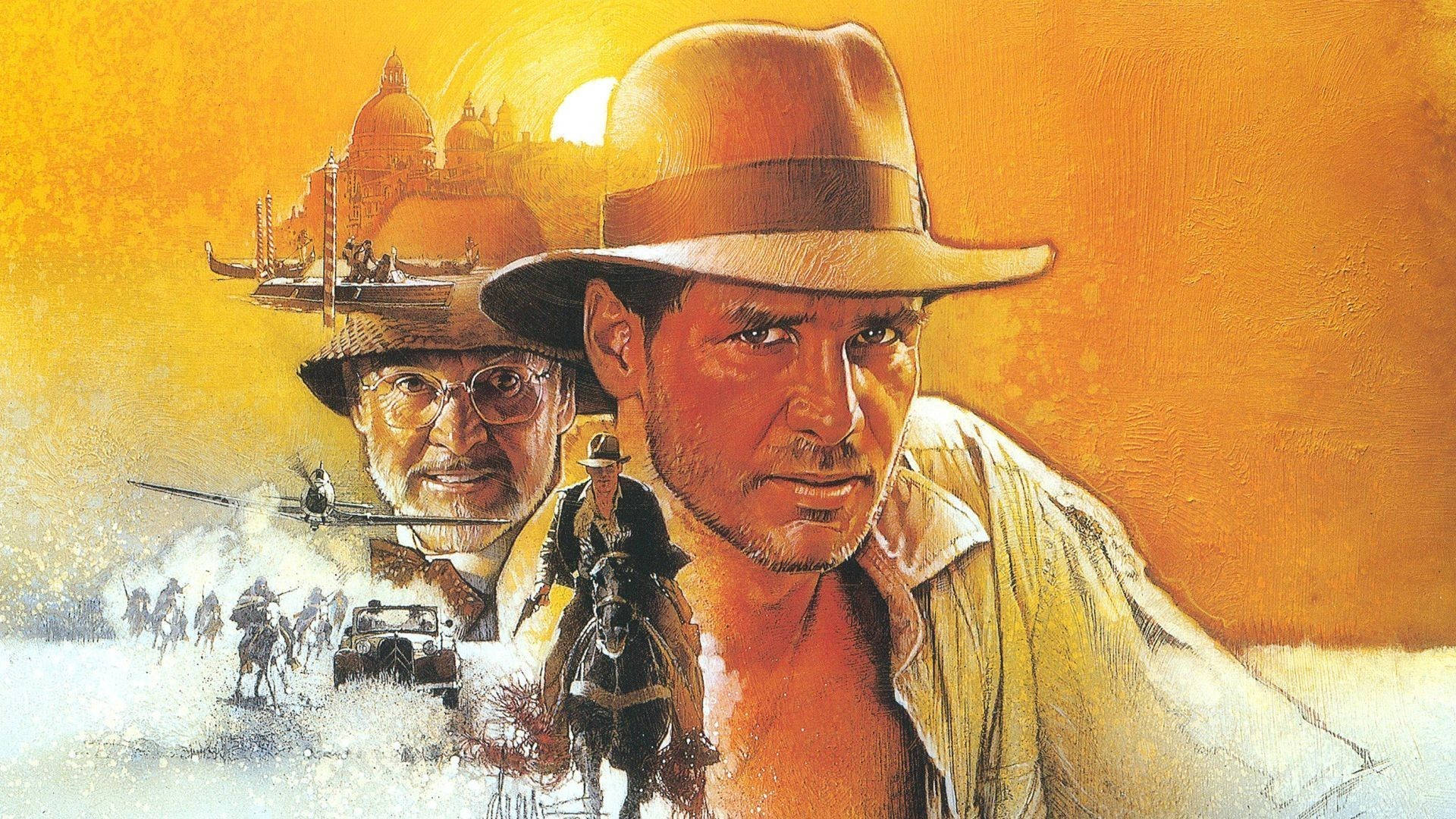 Indiana Jones Pop Art Wallpaper