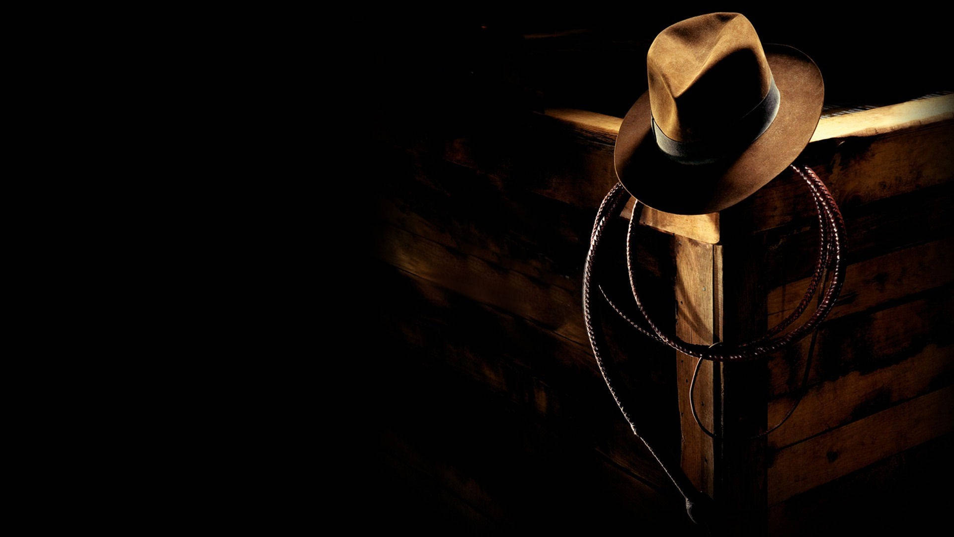 Indiana Jones Whip And Hat Wallpaper