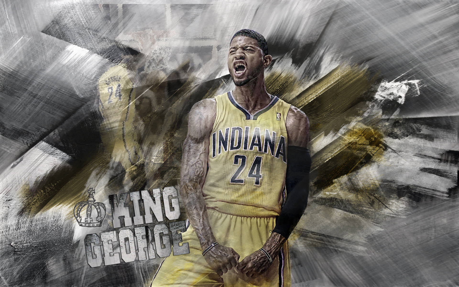 Indiana Pacers George classic jersey wallpaper