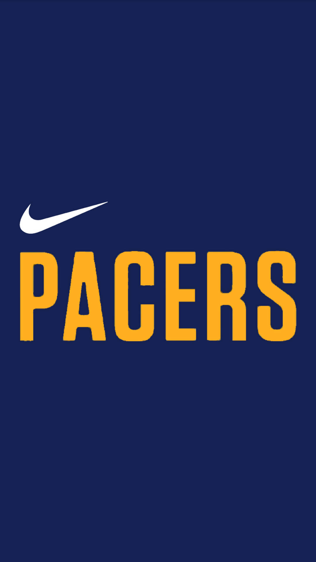 Indiana Pacers Nike swoosh logo wallpaper