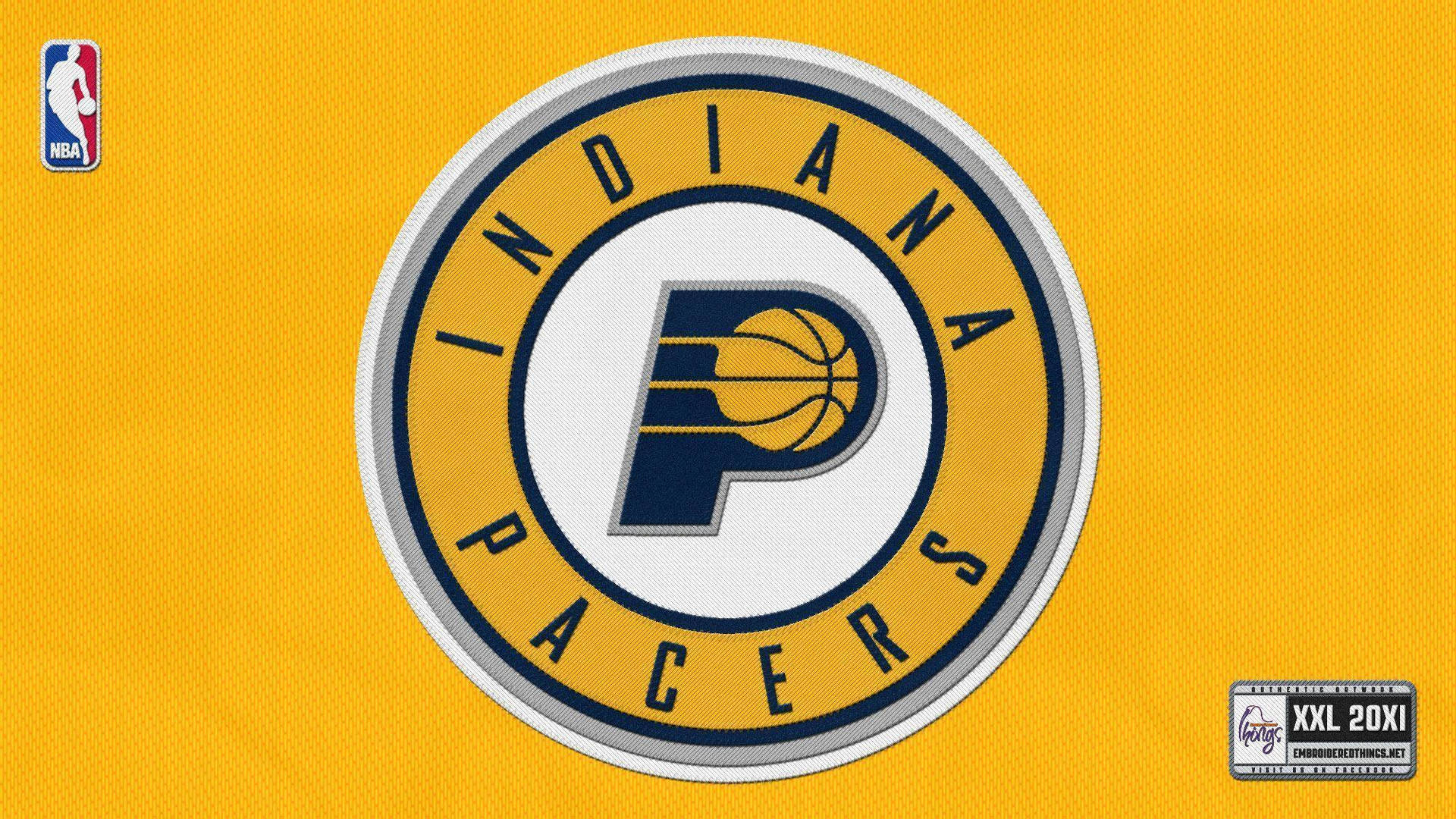 Indiana Pacers Patch Logo Wallpaper