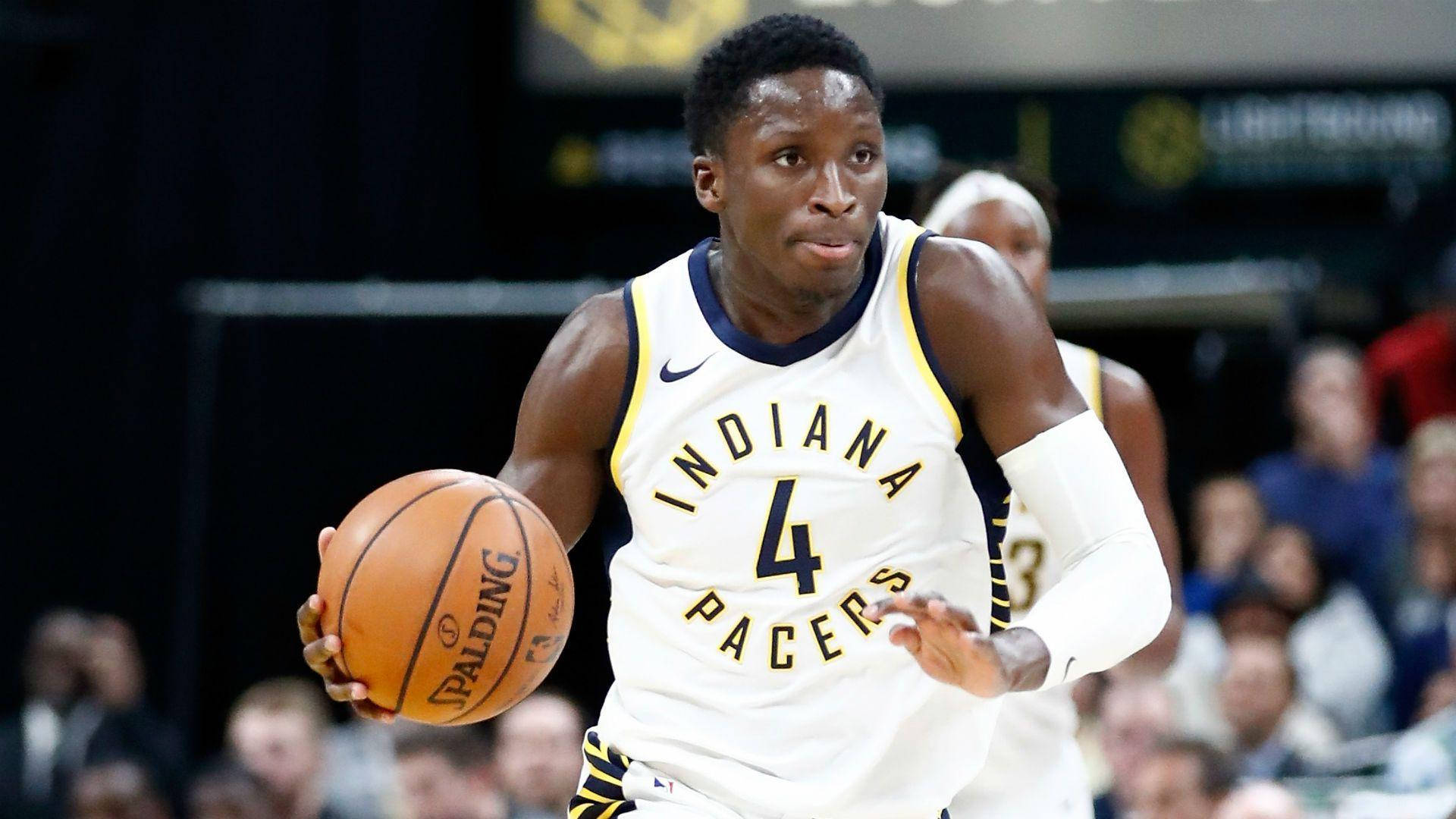 Victor Oladipo Star Spiller fra Indiana Pacers Wallpapers Wallpaper