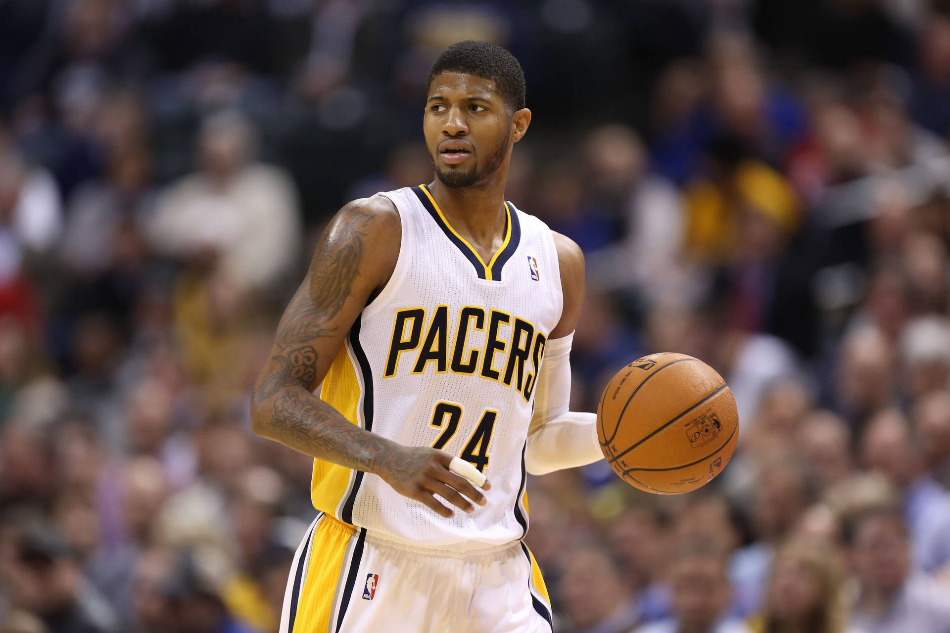 Indiana Pacers Superstar Paul George Wallpaper