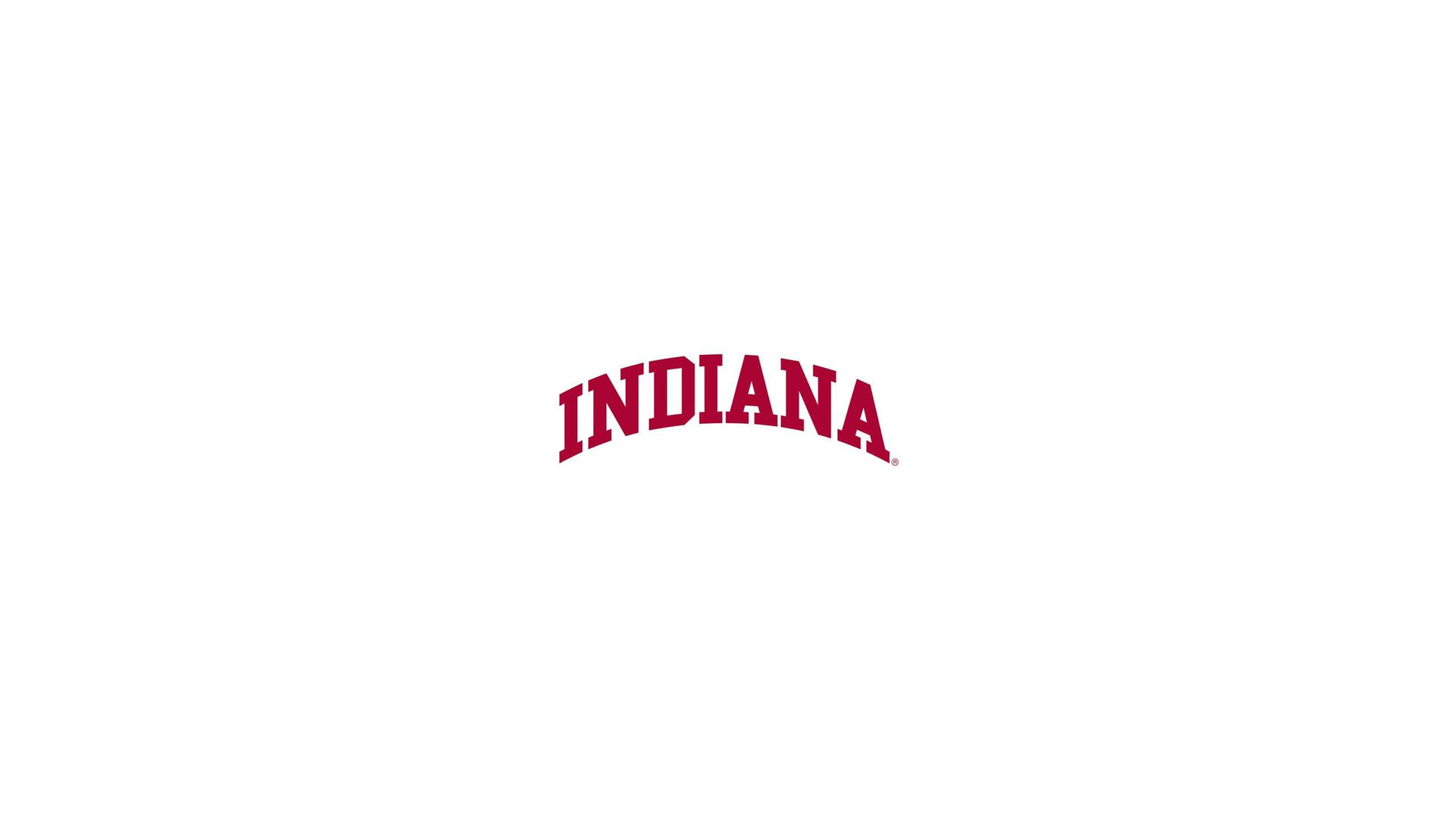 Indiana Red On White Wallpaper