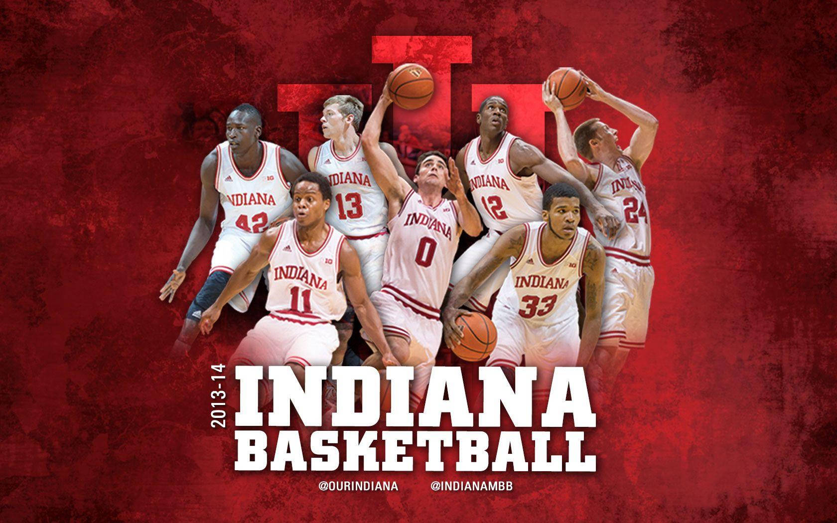 Indiana University Bloomington Basketball Background Wallpaper
