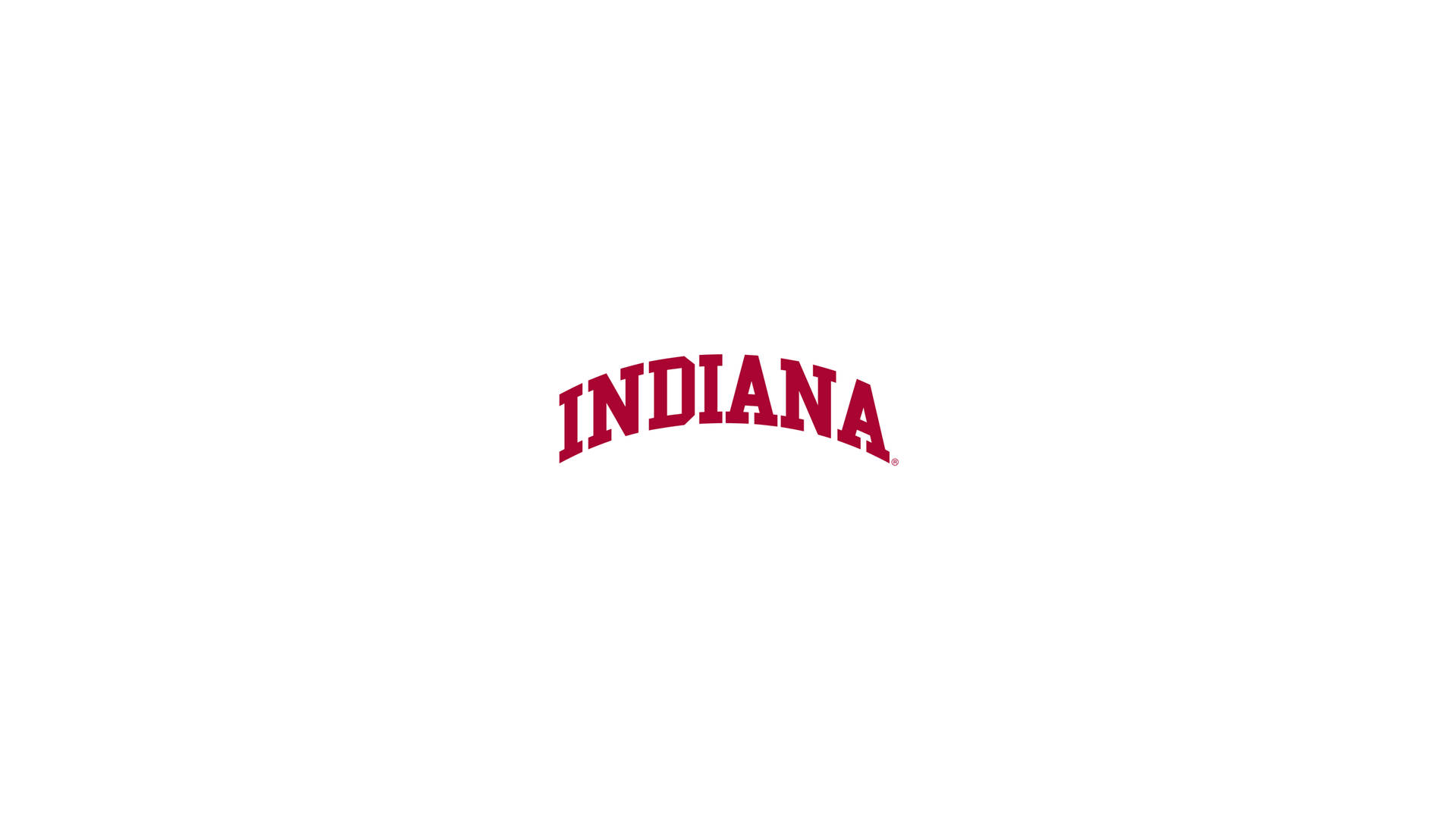Indiana University Bloomington Simple Logo Tapet: Dette tapet har det enkle logo for Indiana University Bloomington. Wallpaper