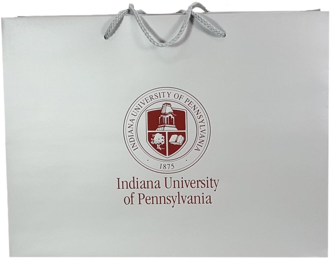Indiana Universityof Pennsylvania Shopping Bag PNG
