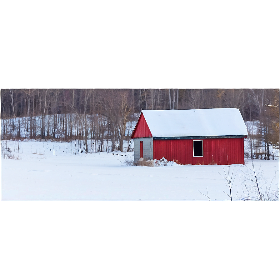 Indiana Winter Landscape Png 5 PNG