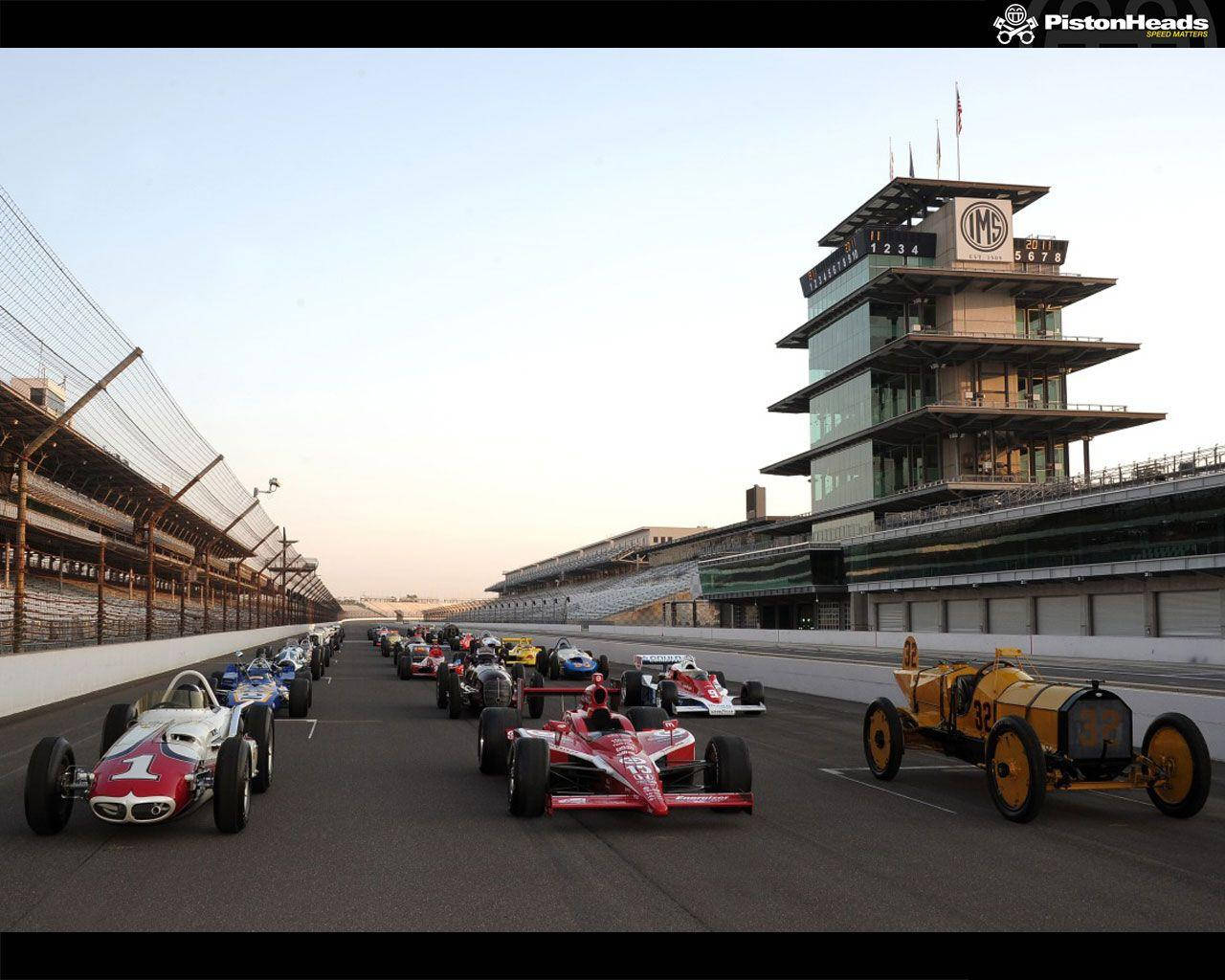 Classic Cars at Indianapolis 500 Wallpaper