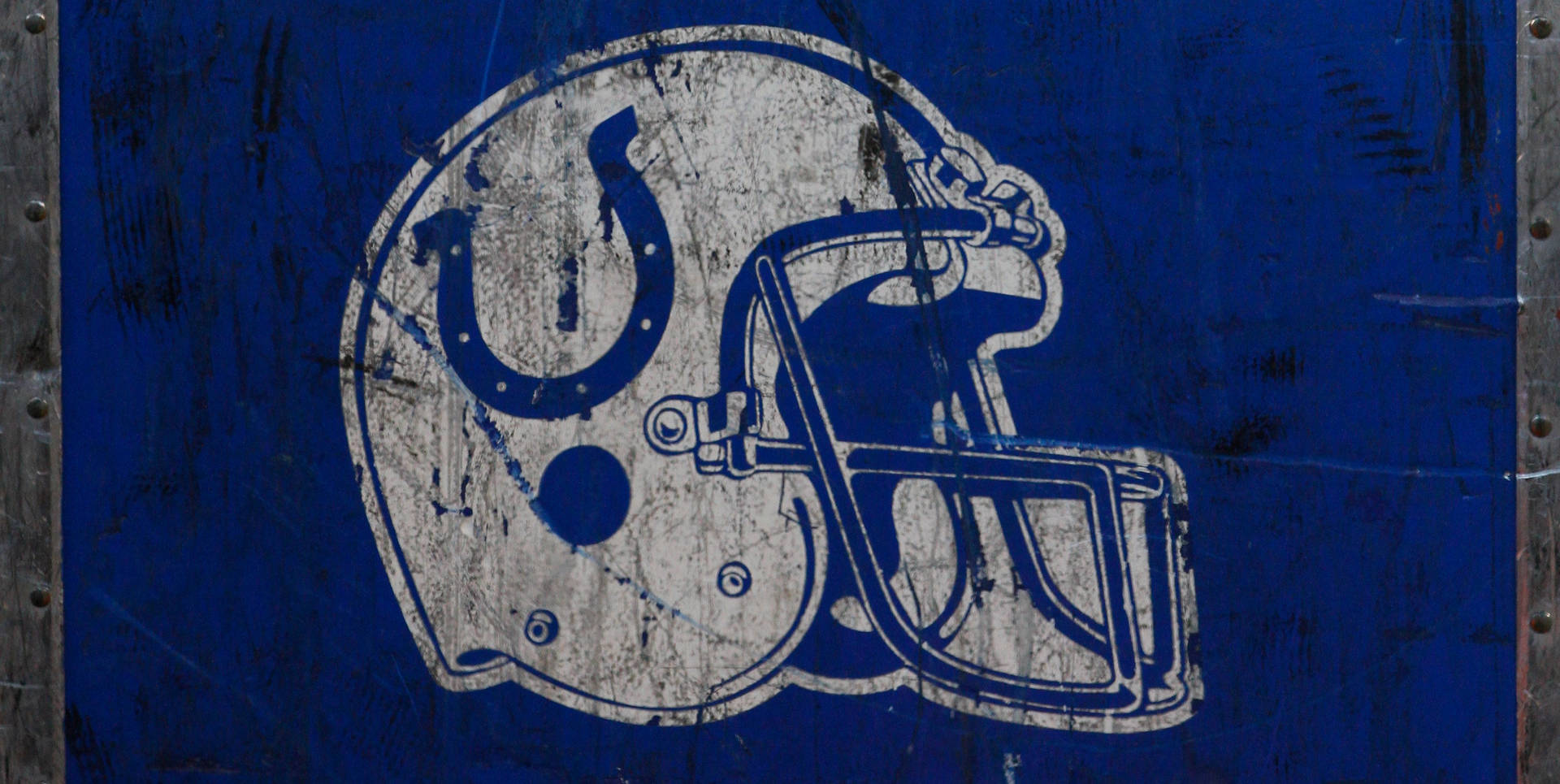 Indianapolis Colts hjelm logo tapet Wallpaper
