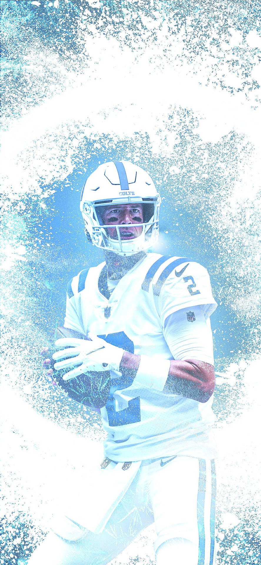 Indianapolis Colts Matt Ryan Snow Effect Wallpaper