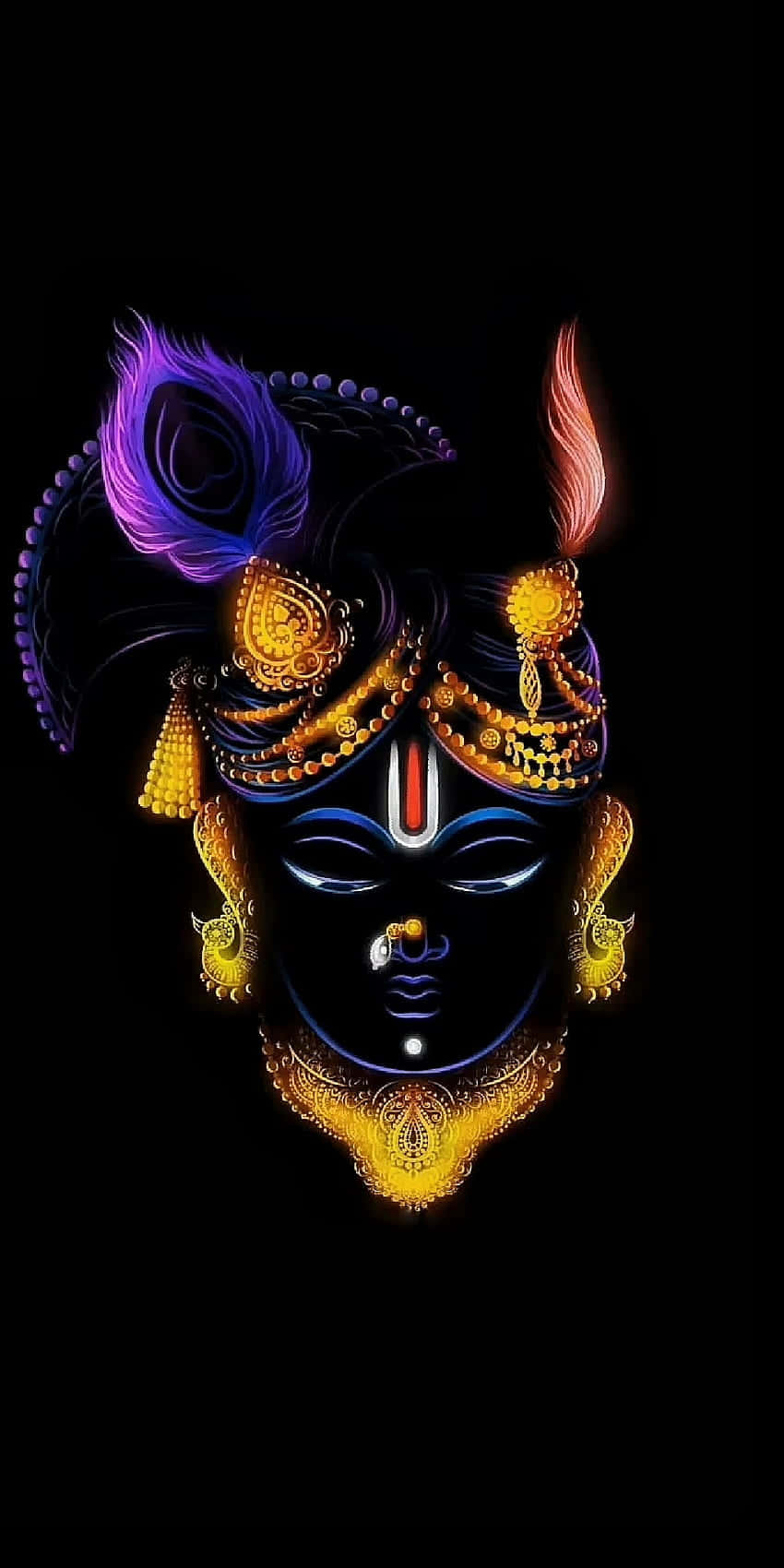 Indie Goddess Head Wallpaper