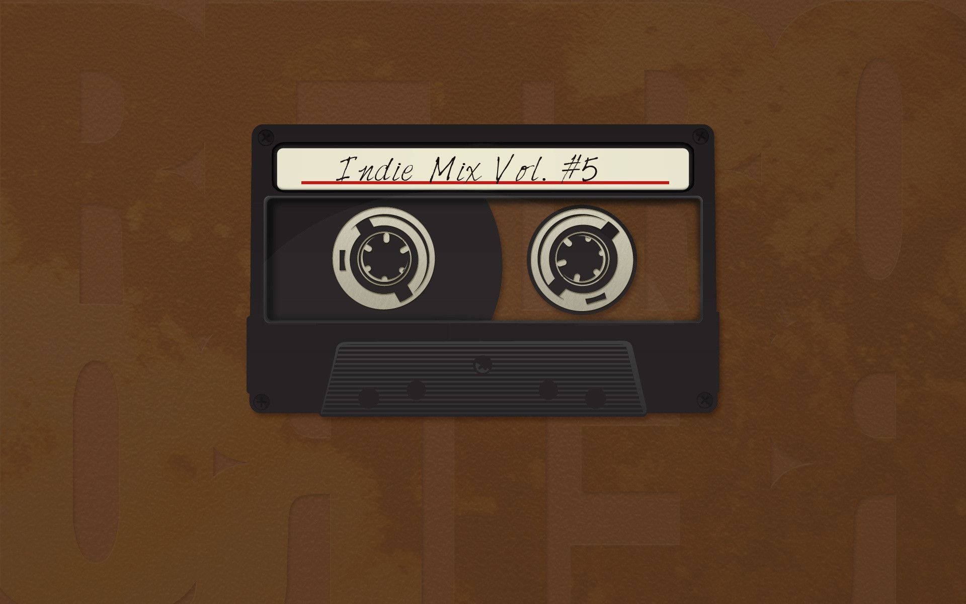 Music To Your Ears: Enjoy the Art of Indie Mix Tapes Wallpaper