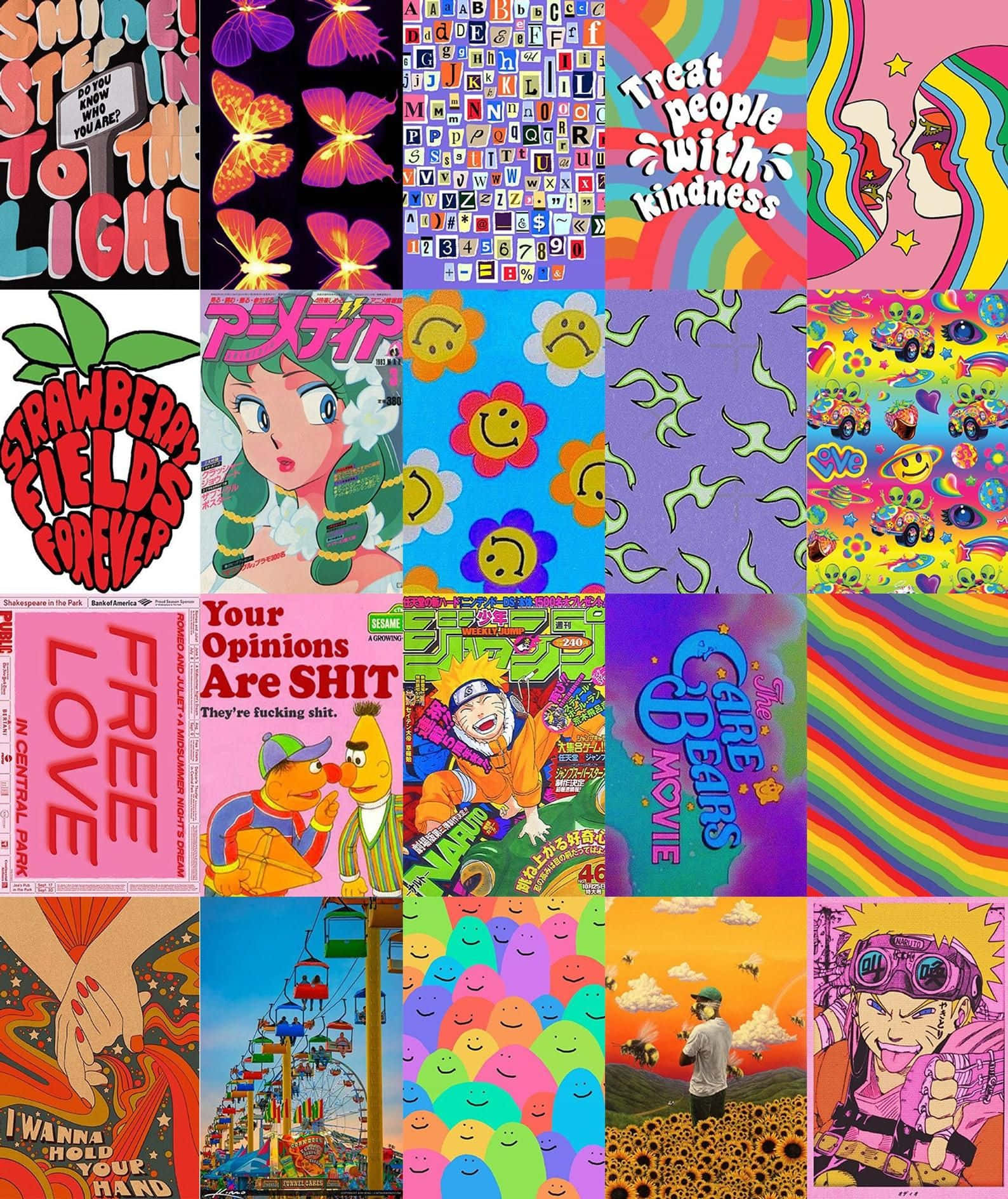 A Collage Of Various Posters