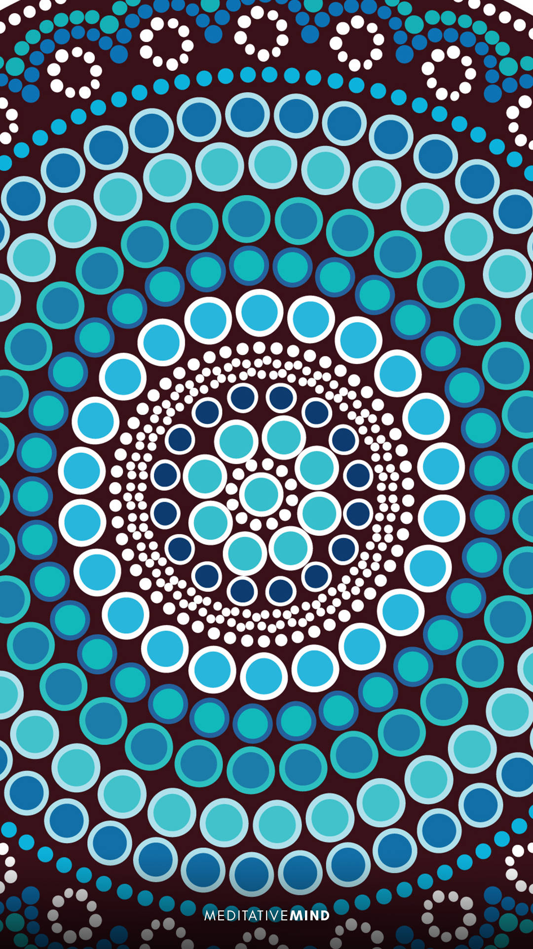 Indigenous Circles Of Concentric Circles Wallpaper