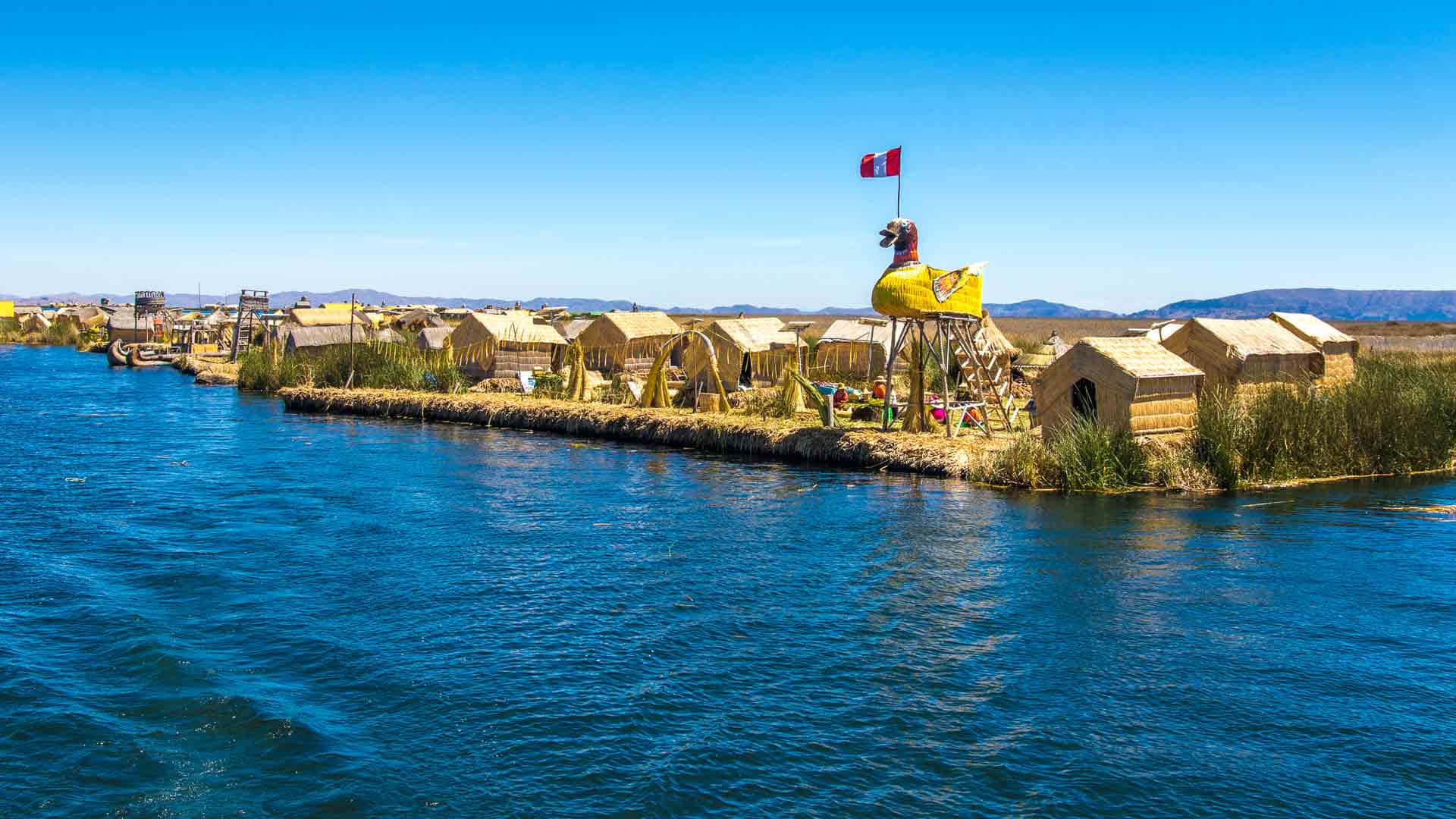 Indigenous Communities Of Lake Titicaca Background