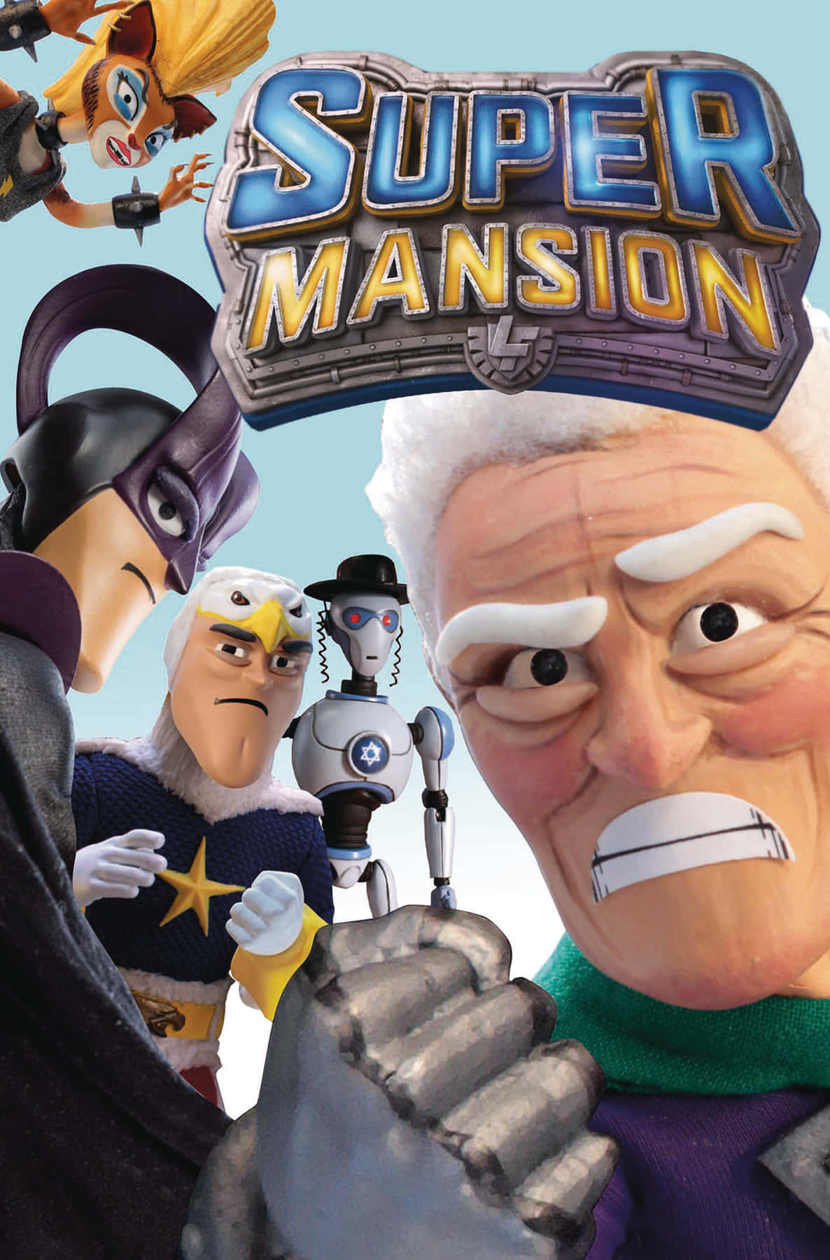 Indignant Rex In Supermansion Poster Wallpaper