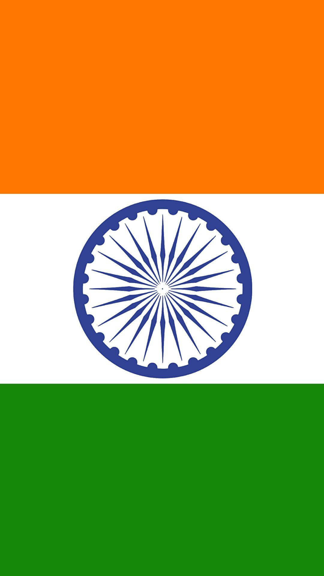 Indiske Flag Tiranga Vector Wallpaper