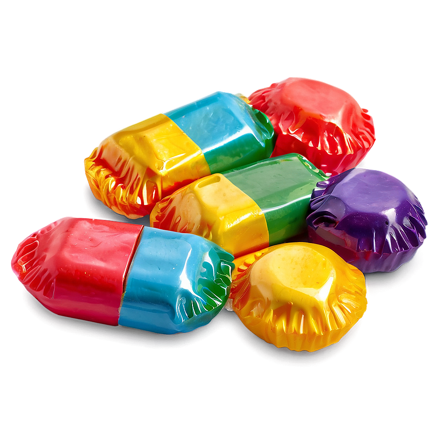 Individually Wrapped Candies Png 32 PNG