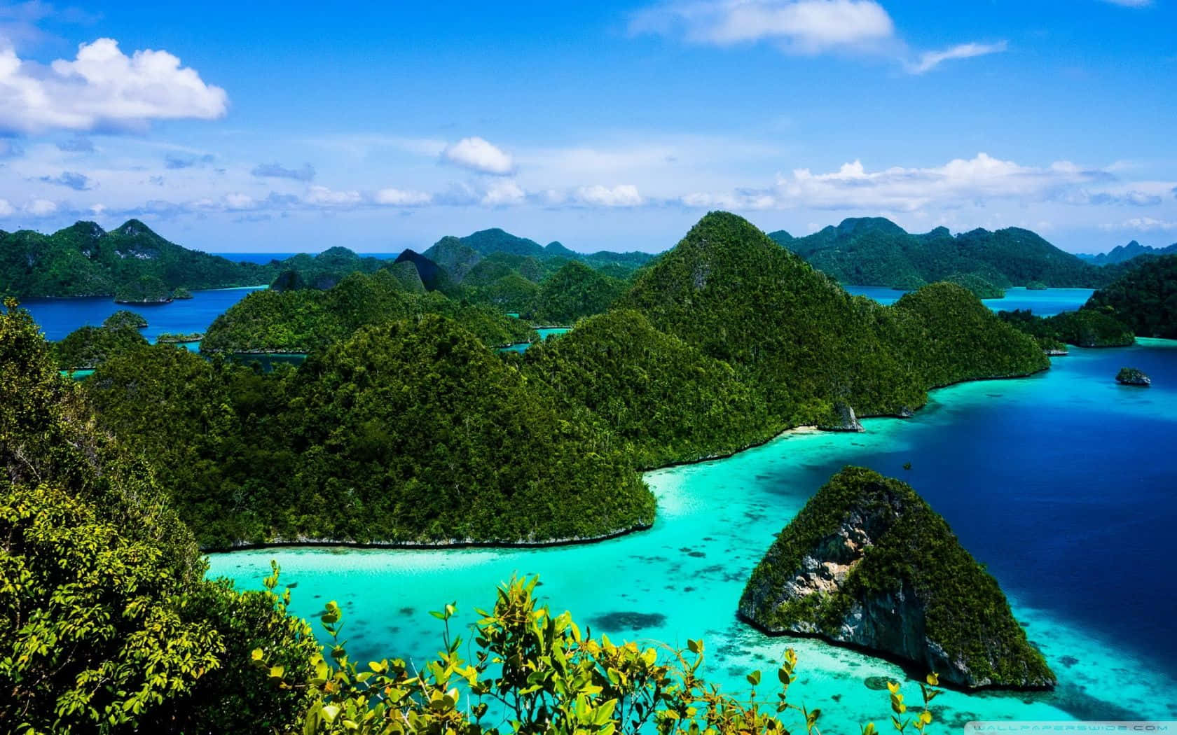 Paesaggiomozzafiato Delle Isole Dell'indonesia