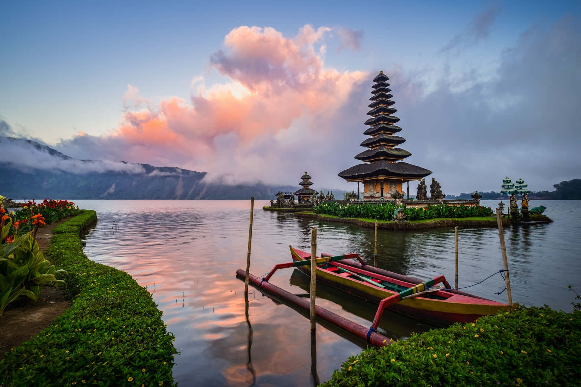 A Magical Sunset in Bali, Indonesia