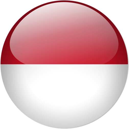 Download Indonesian Flag Sphere Rendering | Wallpapers.com