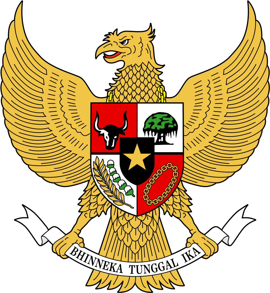 Indonesian National Emblem Garuda Pancasila PNG