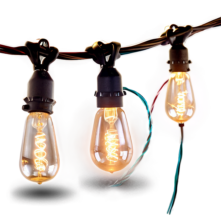 Indoor String Lights Png 05252024 PNG